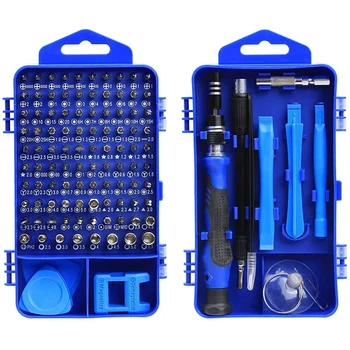 

117 in 1 Precision Screwdriver Kit Screwdrivers Set for Phone, Laptop, PC, Watch, Glasses DIY Hand Work Repair Tools