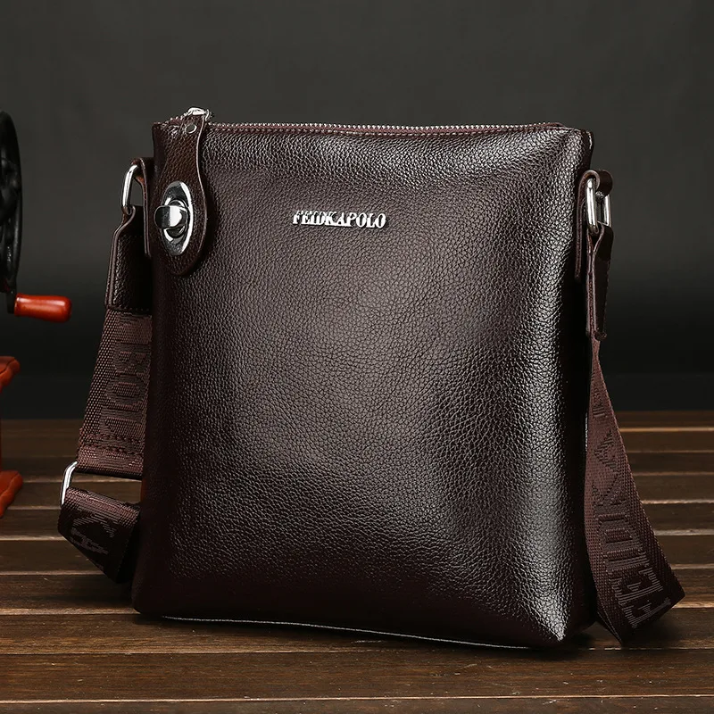 

New Style Men's Bag Shoulder Bag Men Oblique Bag Verticle Casual Briefcase Briefcase