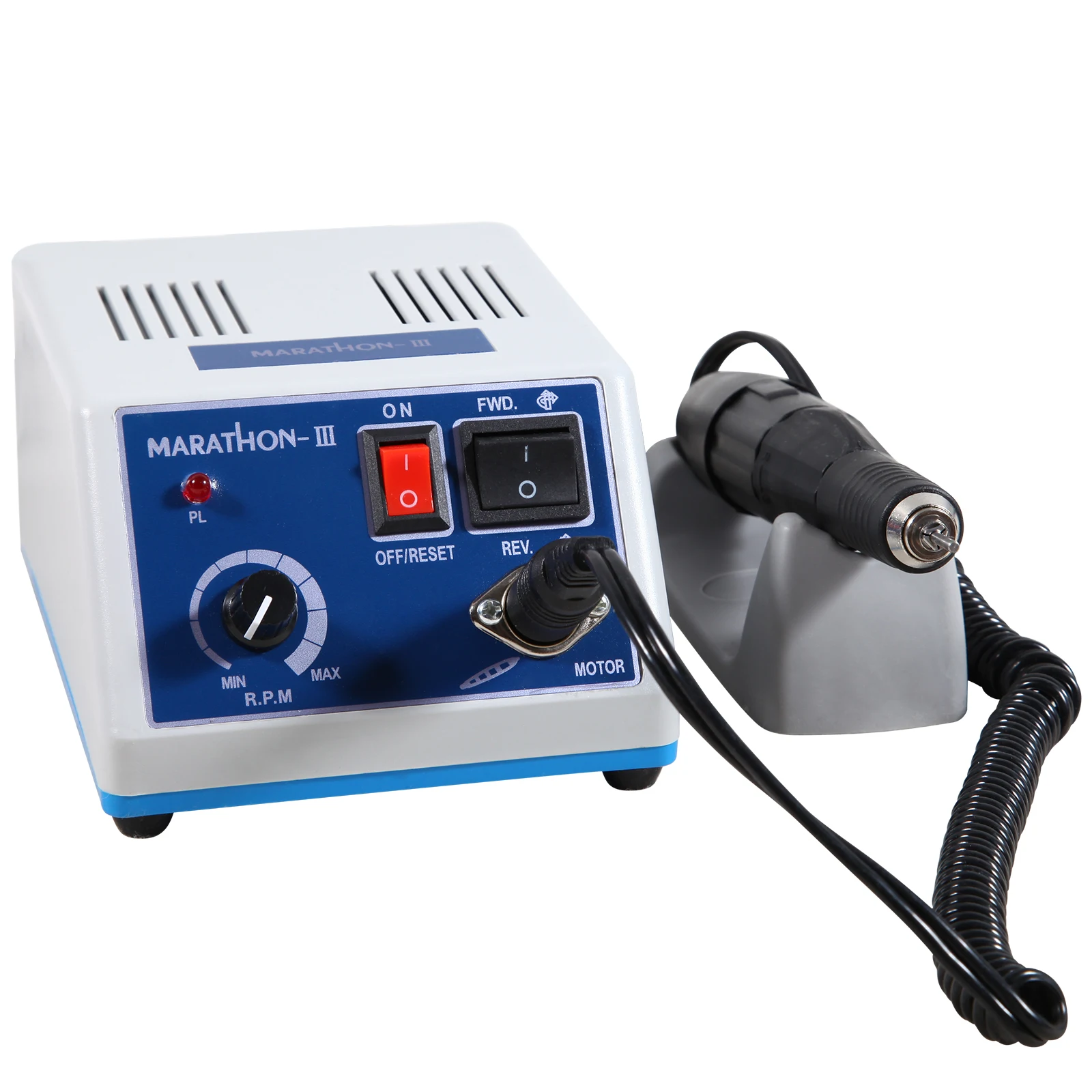 Micromotor portátil para laboratorio Dental, máquina de tallado de maratón N3 / 35K RPM, pieza de mano de pulido de 110/220V, herramienta dental nueva