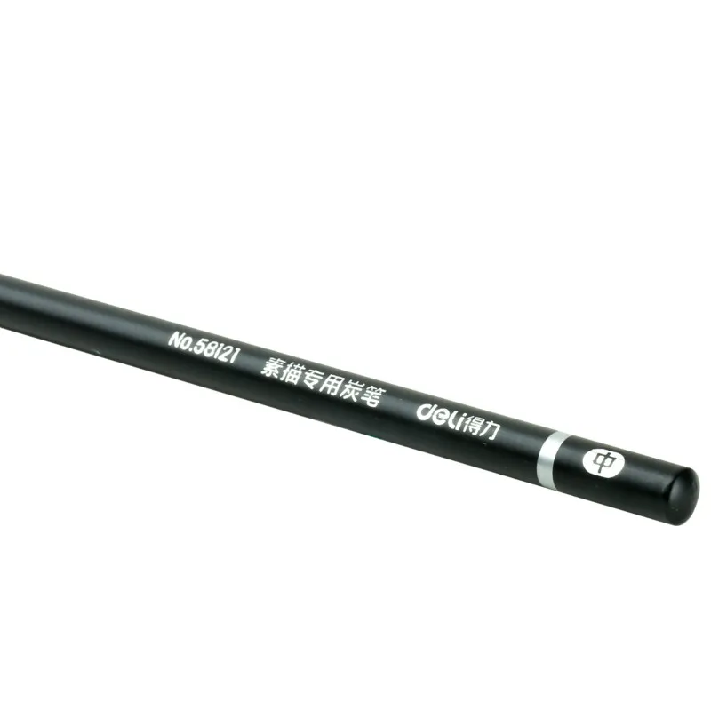 12 шт. карандаш с древесным углем профессиональный твердый средний мягкий для