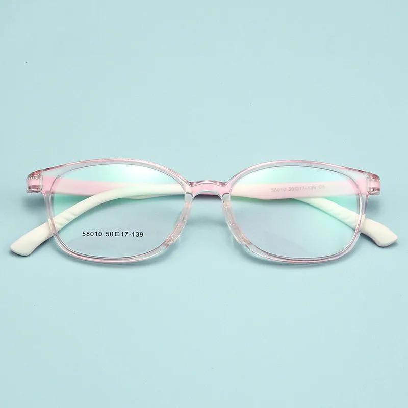 Children Optical Eyeglasses Frame Boys Girls Student Myopia Computer Glasses Spectacle Frame For Kids Clear Lens