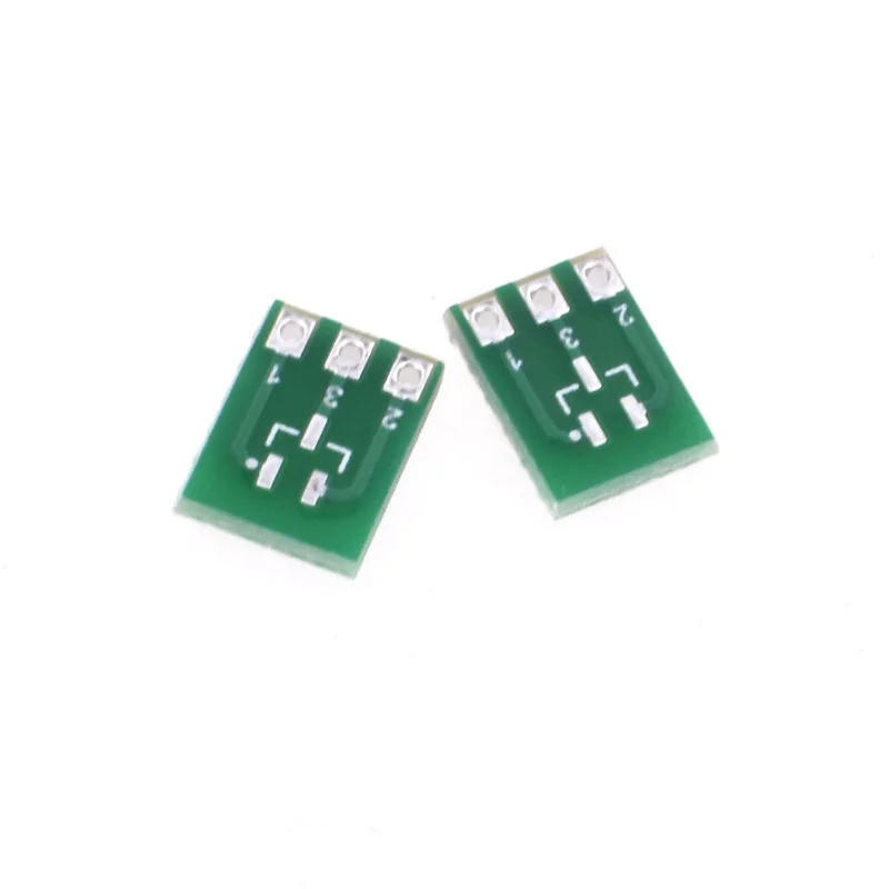 20 шт Двухсторонний SMD SOT23-3 для DIP SIP3 адаптер печатной платы DIY конвертер