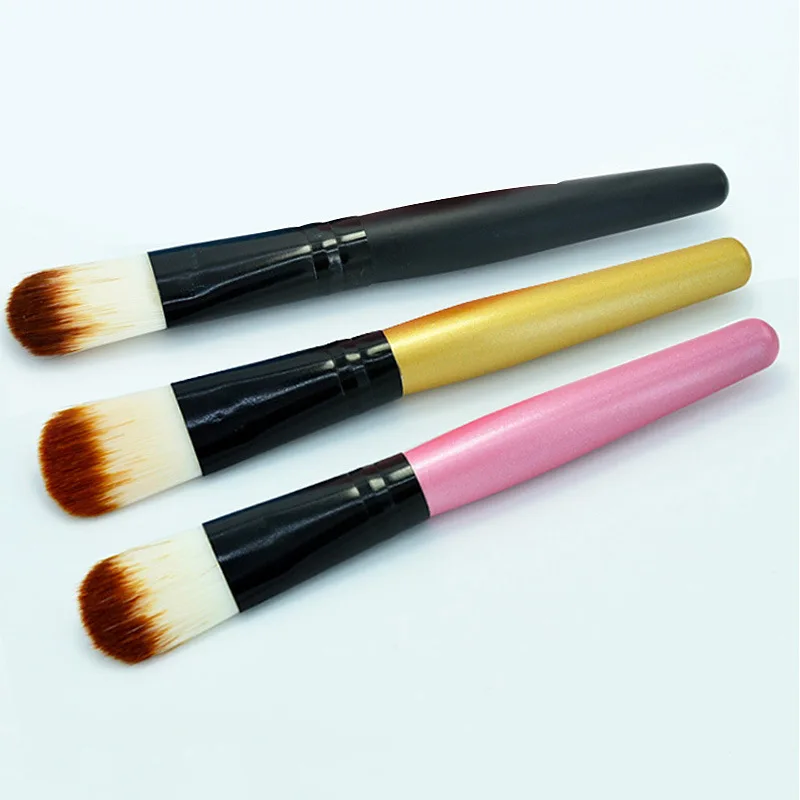 

Portable professional inclined head liquid foundation blush BB cream CC cream makeup brush concealer non-marking brush
