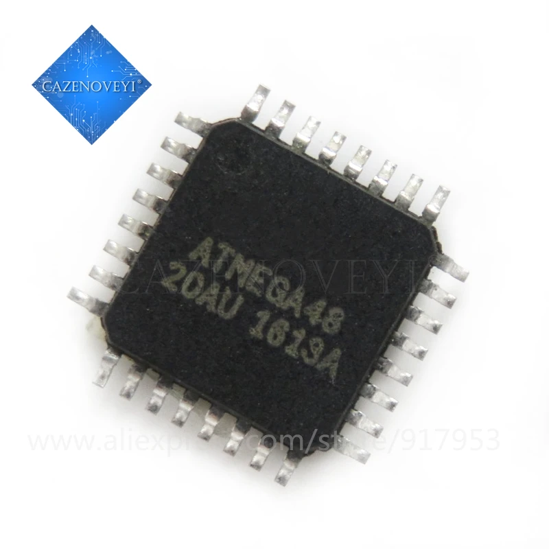 1 шт. ATMEGA48V-AU ATMEGA48-20AI ATMEGA48-20AU ATMEGA48A-AU ATMEGA48PA-AU ATMEGA48PV-10AU ATMEGA48V-10AI ATMEGA48V-10AU TQFP-32 |