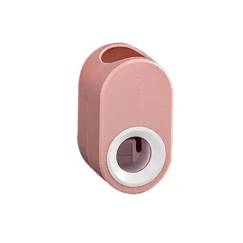 

1Pcs Automatic Toothpaste Nordic Wall Hanging Free Punching Squeeze Holder Macarons Toothbrush Lazy Rack Toothpaste Artifac G5N1