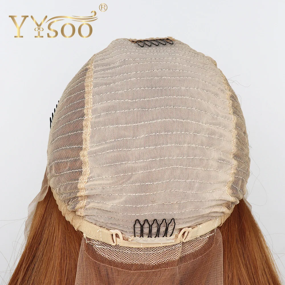 YYsoo синтетический Синтетические волосы на кружеве парик длинные 13x6 синтетические волосы шелковистые прямые волосы парик детскими волосами для Для женщин термостойкие волокна волос натуральных волос