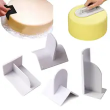 Kek pürüzsüz kürek sağ açı aracı plastik mutfak renkli dekor lehçe şeker Bakeware zanaat malzemesi sonlandırıcı Fondan P5Z3