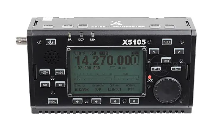 Уличная версия Xiegu X5105 кв приемопередатчик 0 5 30 МГц 50 54 Вт 3800 мАч с выходом IF все