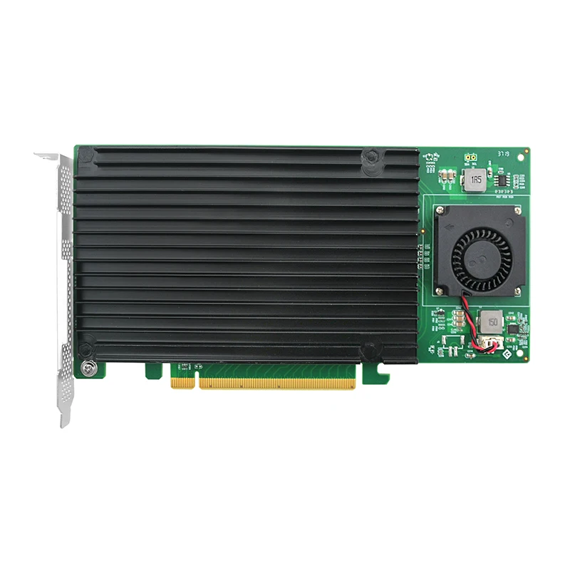 Linkreal 4 порта PCIe 3,0 серия NVMe переключатель адаптер Радиатор без SSD