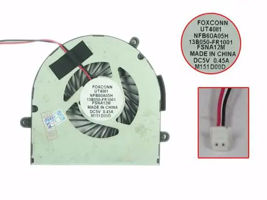 Emacro для Foxconn NFB60A05H 13B050-FR1001 DC 5V 0.45A 2-провод сервер ноутбук вентилятор