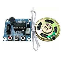 1 компл./лот ISD1820 голос Запись Регистраторы модуль с звук, микрофон Звуковой громкоговоритель