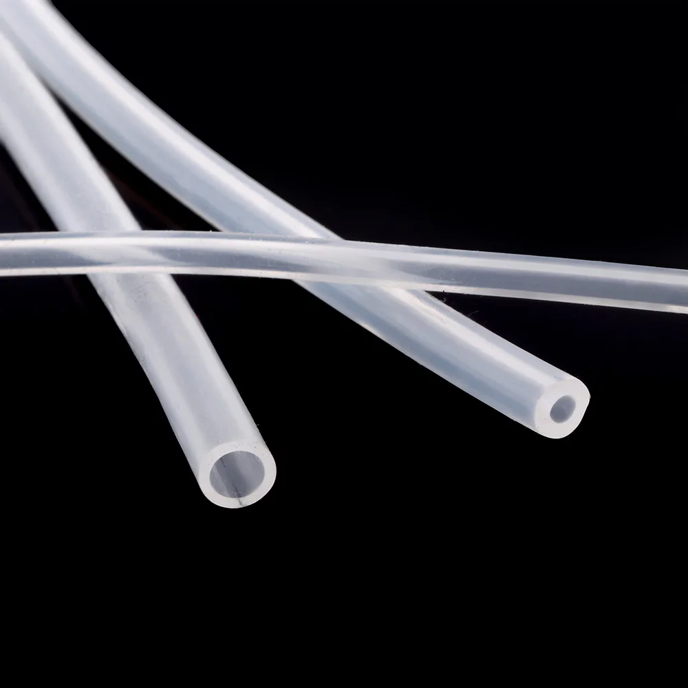 1 meter Transparent Food Grade Silicone tube 2 3 4 5 6 7 8 9 10 mm Flexible Garden Rubber hose Aquarium Soft Tubing Hose