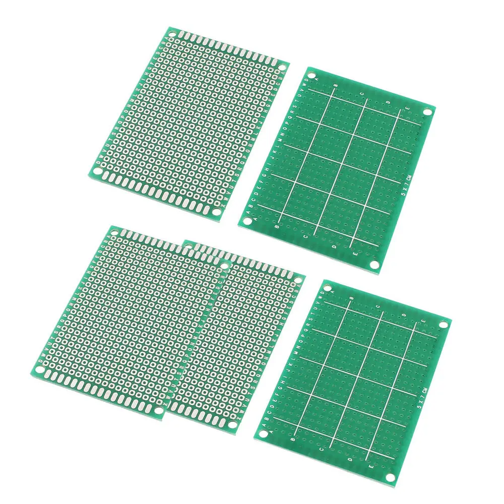

20pcs/lot 5x7 4x6 6x8 7x9 Single Side Prototype PCB 5*7 4*6 6*8 7*9 Universal Printed Circuit Board For Arduino PCB Test Plate