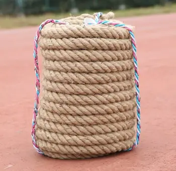 

20m Durable Tug-Of-War rope Multipurpose skidproof Twisted Linen Rope