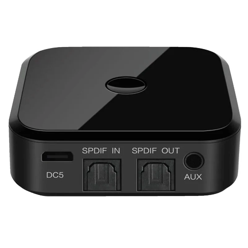 Dual Link Bluetooth 5.0 o Transmitter Receiver Aptx Low Latency 3.5mm