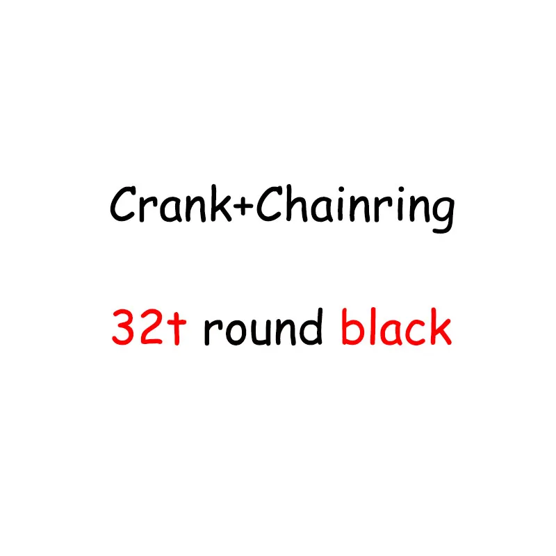 32t round black BDSNAIL MTB шатун 170 мм кривошипная узкая широкая цепь 104BCD односкоростная Горная дорога велосипед круглая овальная цепь кольцо - Цвет: 32t round black