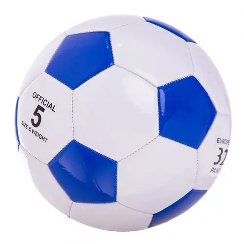 Blue 5 Классический размер 4, 5, износостойкий футбольный мяч из искусственной кожи, командный тренировочный мяч для студентов, детей, взрослых, командный матч - Цвет: Blue 5