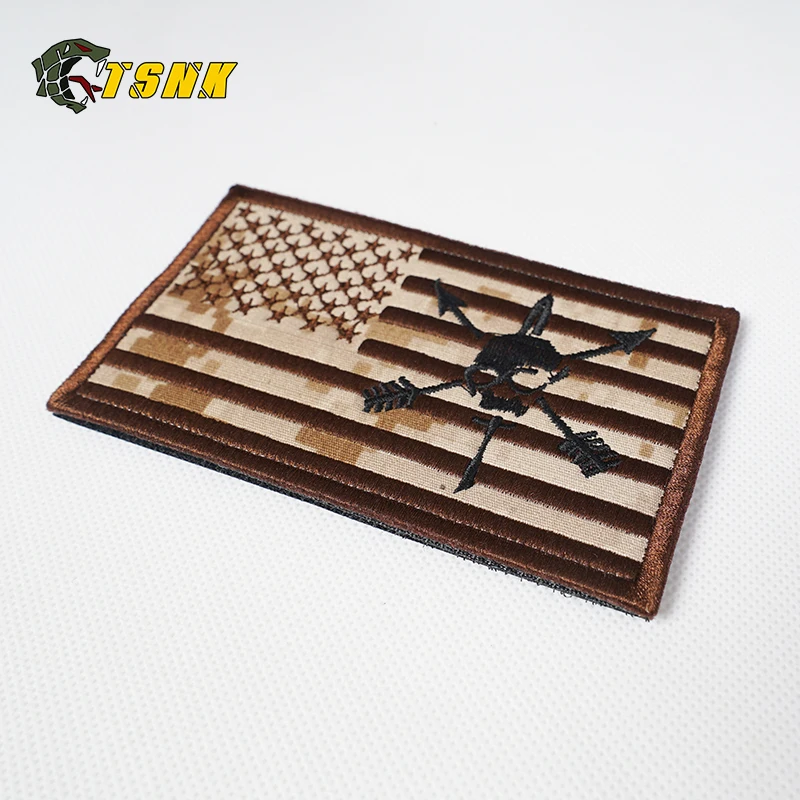T.S.N.Kgear Embroidery Patch Tactical Badge
