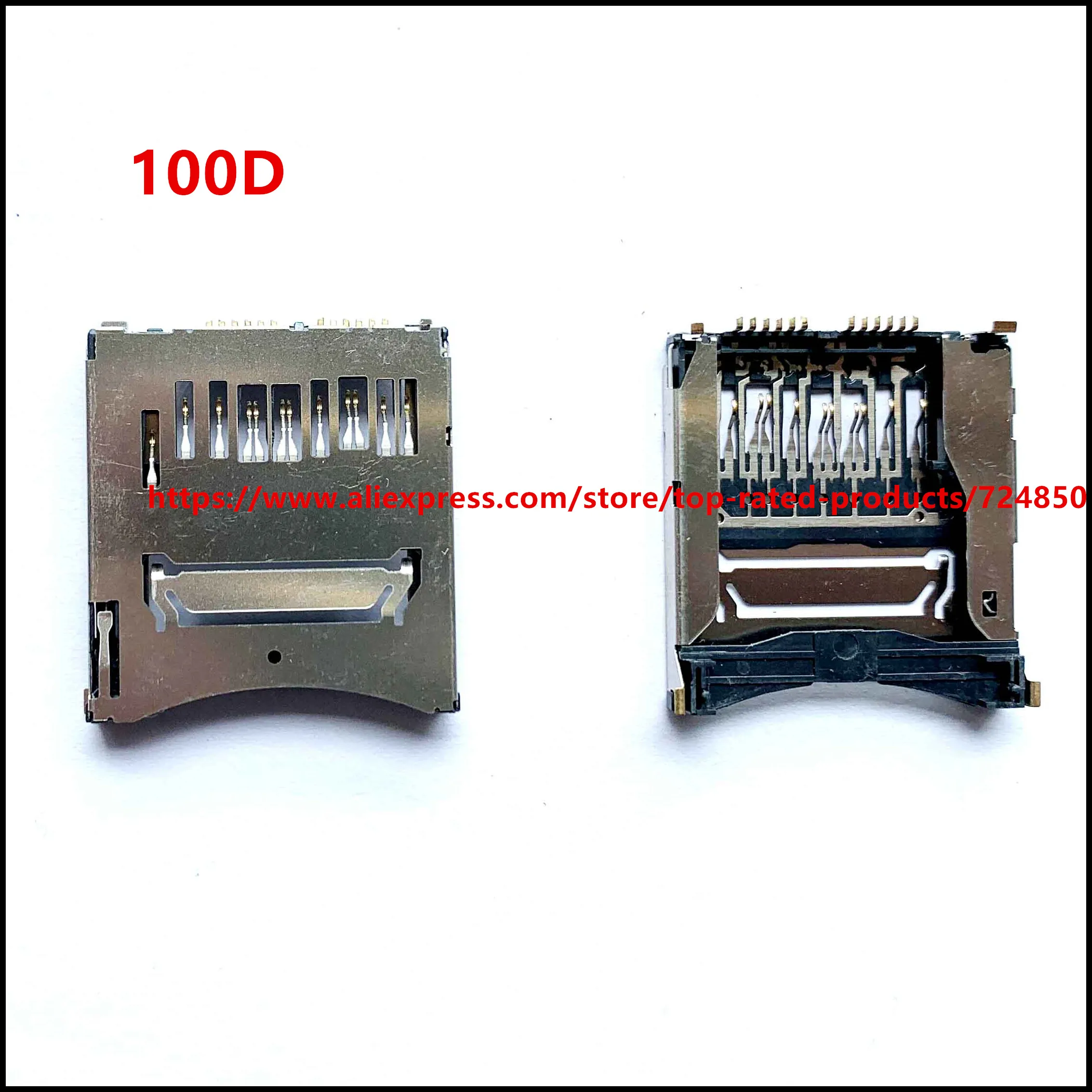 Слот для карты памяти SD Canon EOS 100D 6D2 3000D 200d 750D 77D 760D 800D Nikon S5100 S8200 S9200 P300 P530 |