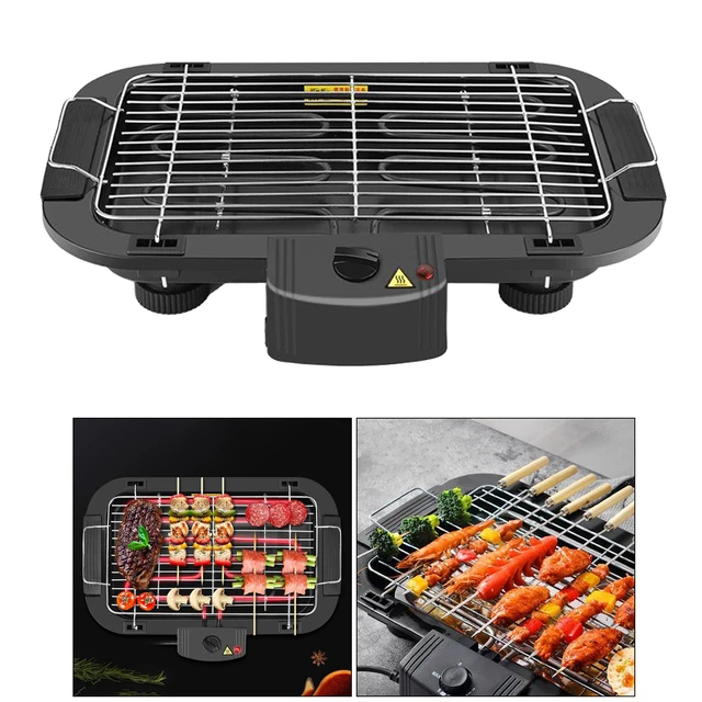 KAIZEN Indoor Electric BBQ Grill 1300W Kitchen Tabletop Portable Insid –  K-Big Store