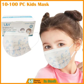 

50 pcs daliy care Earloop маски Kids adult unisex Mask Disposable Face Mask Cartoon 3Ply Ear Loop Safety Air Fog mascarillas