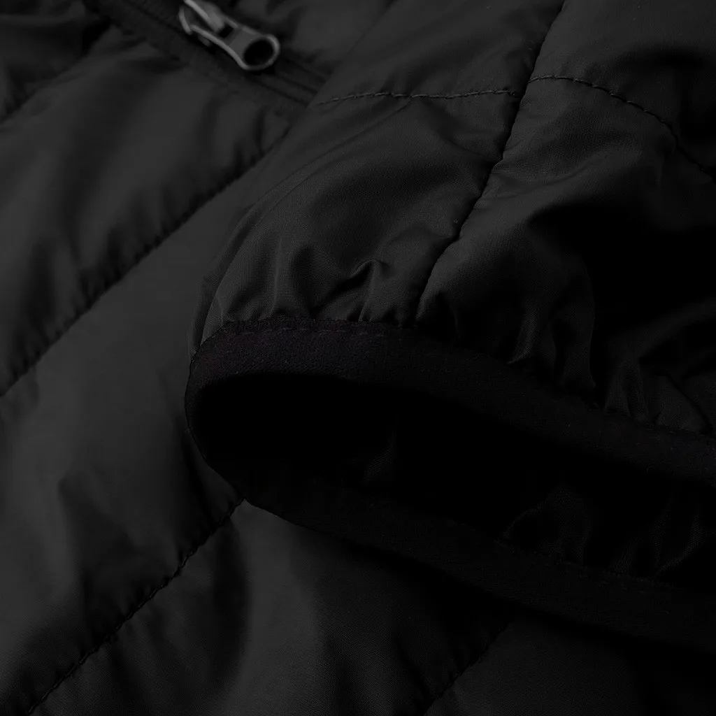 KLV 5XL размера плюс жилет мужской стильный осень зима теплый жилет без рукавов армейский жилет мужские модные повседневные пальто 9107