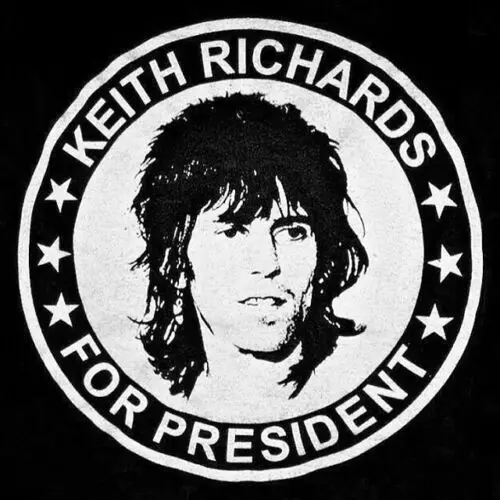 Keith Richards футболка президент Винтаж Fender Telecaster ЧЕРНЫЙ | Мужская одежда