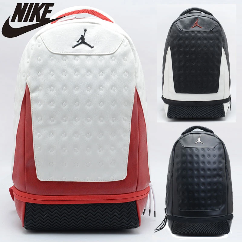 

Nike Air Jordan Large Capacity Hiking Bag Fashion Training Bag 3 Colors School Backpack