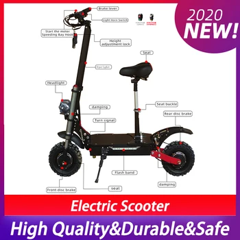 

Folding Electric Scooter 80km/h Max Speed 11inch 60v3200w Escooter11inch 60v 3200w Hoverboard Patinete Electrico Adult E Scooter