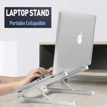 

Laptop Stand ABS Height Adjustable Laptop Riser Holder Portable Ergonomic Notebook to ALL inch for Laptop desk