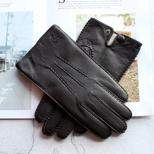 Winter Driving Leather Gloves Gifts For Men Gifts for women