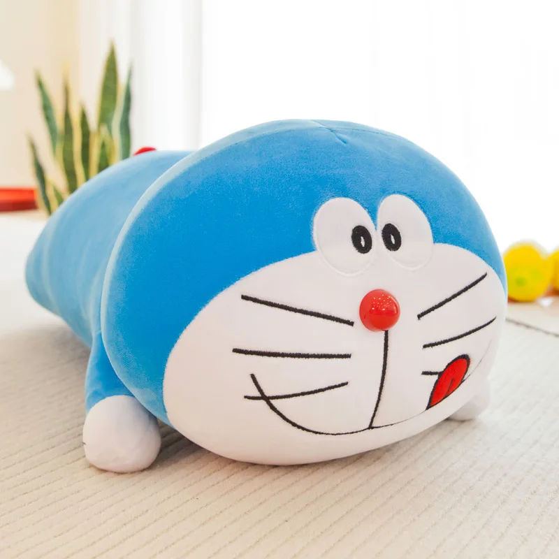 Вечерние куклы Doraemon, большие размеры, плюшевые игрушки, подарок для девочек, пижама, подушка