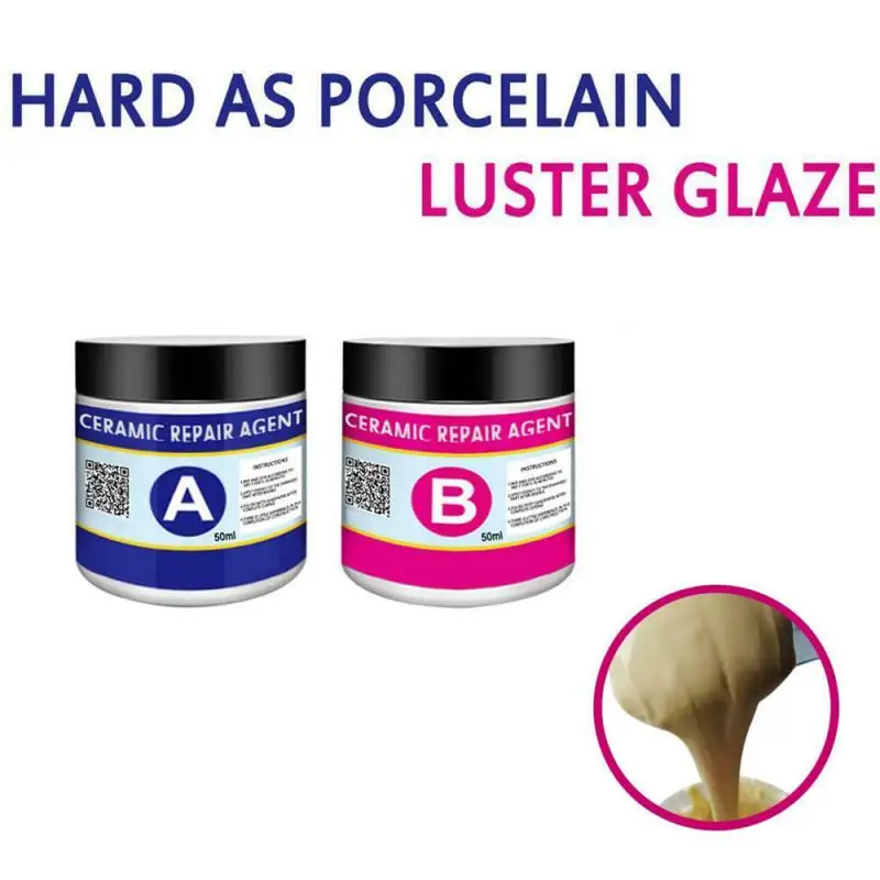

Instant-Fix Ceramic Repair Paste Waterproof Effective Ceramic Repair Paste Repair gel A+B Set