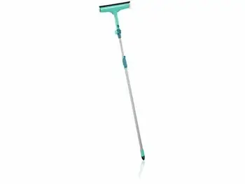 

Leifheit Window Cleaner and Squeegee with rotation on Telescopic Handle, 110-190 cm