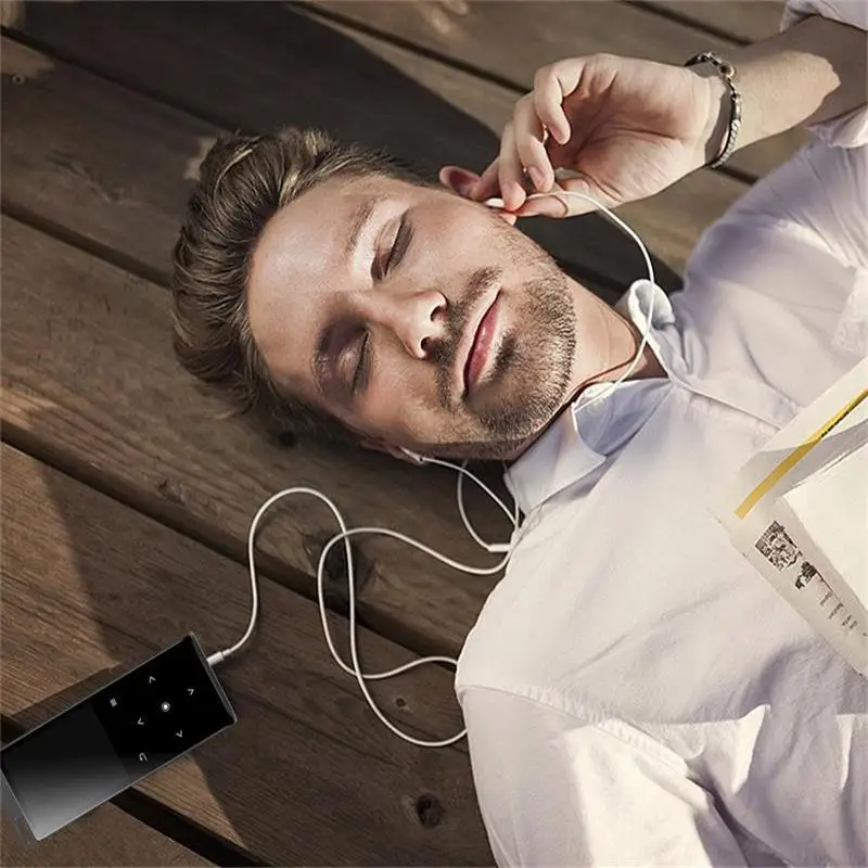 Bluetooth4.2 металлический mp3 плеер встроенный динамик сенсорная кнопка HiFi звуковой