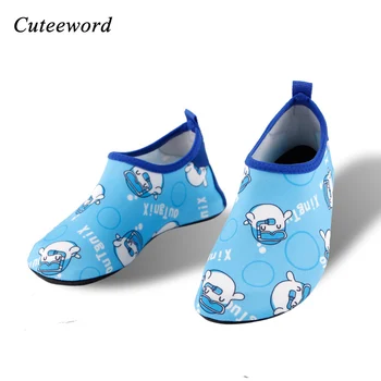 

Summer Girl Children Shoes Lovely Swimming Diving Outdoor Beach Shoes Barefoot Skin Snorkeling Non-slip Kids Wading Shoes