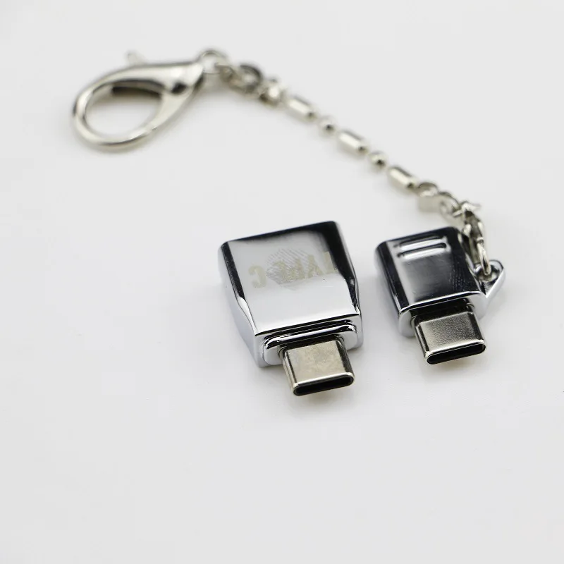 Брелок Micro Usb штекер type-C Microusb к type C адаптер конвертер комплекты OTG данных зарядный адаптер для samsung для huawei