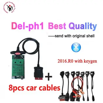 

VD TCS CDP 2016R0 with NEW keygen VD DS150E CDP tcs cdp pro with bluetooth diagnostic tool for delphis obd2 scanner 8 car cables