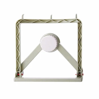 

Bathroom Wash Basin Rack Automatic Rebound Washbasin Shelf Strong Suction Seamless Suction Cup Bracket Green