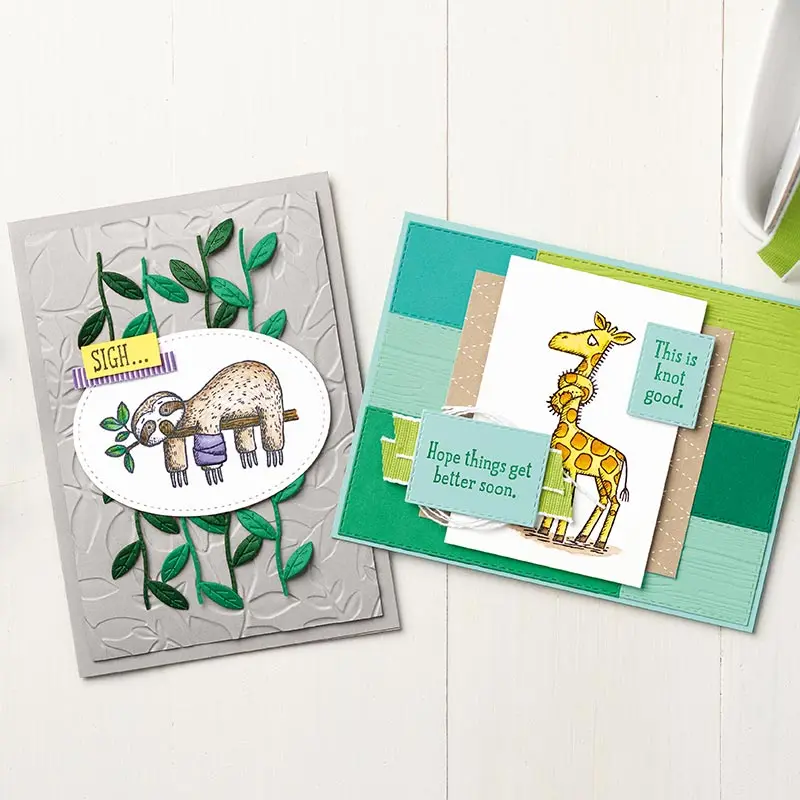 

Metal Cutting Dies and Rubber Stamps for DIY Scrapbooking Lovely Tortoise Giraffe Craft Stencil Card Make Album Sheet Decor Die