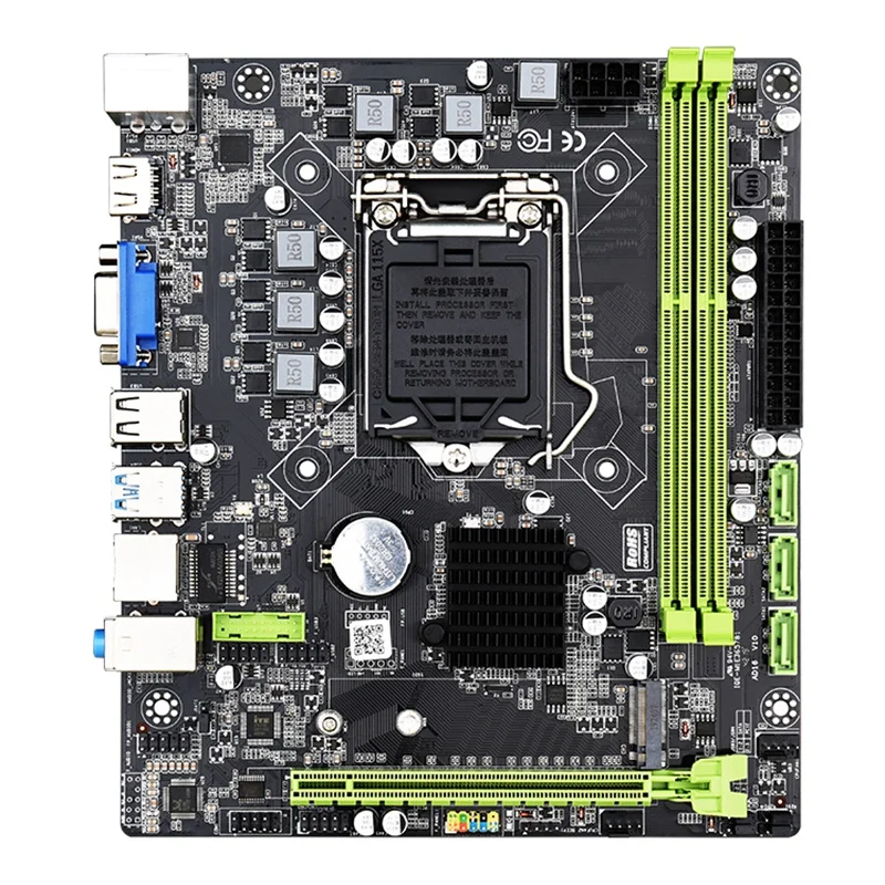 Материнская плата H310C LGA1151 M ATX USB3.0 SATA3.0 M.2 NVME SSD 16 ГБ DDR3 RAM память|Материнские платы| |