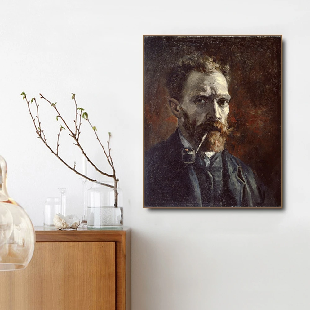 

Cassisy Van GoghSelf-portraitCanvas Art Oil Painting Artwork Picture Art Poster Wall Decor Modern Home Office Decoration