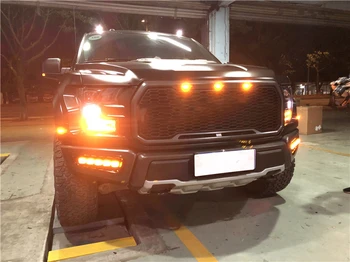 

Day Light To Turn To Lamp 16-19 Fund Raptor Refit Front Bar White Yellow Two-tone Fog Lamp For Ford F150 Raptor