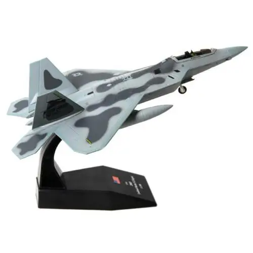 1/100 F-22 Раптор истребитель самолет статическая модель коллекция подарок струи
