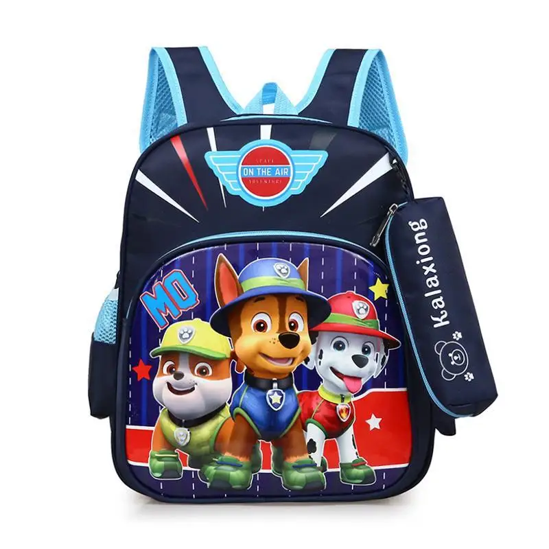 New Paw Patrol chase Children's School Bag Cartoon Figure Skye Everest Marshall Ryder Kindergarten Boys and Girls Baby Backpack dad hat cap Baseball Caps