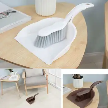 

Household Cleaning Tool Mini Broom And Dustpan Set Long Handle Dustpan Sweep Set Dust Pan And Broom Combo for Car Sofa Clean