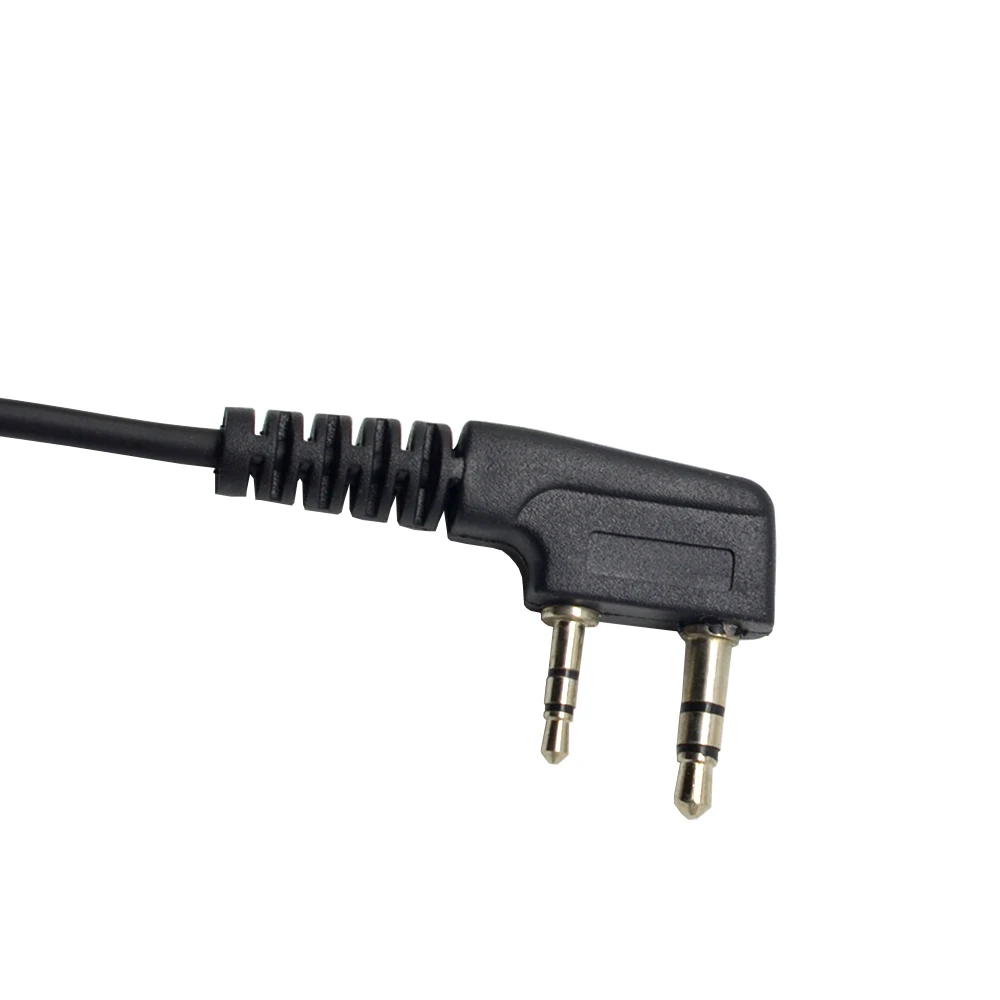 10pcs Universal Baofeng Walkie Talkie Earpiec Two Way Ham Radio Earwear Unilateral Headphone Earphone K-Plug Wired Headset