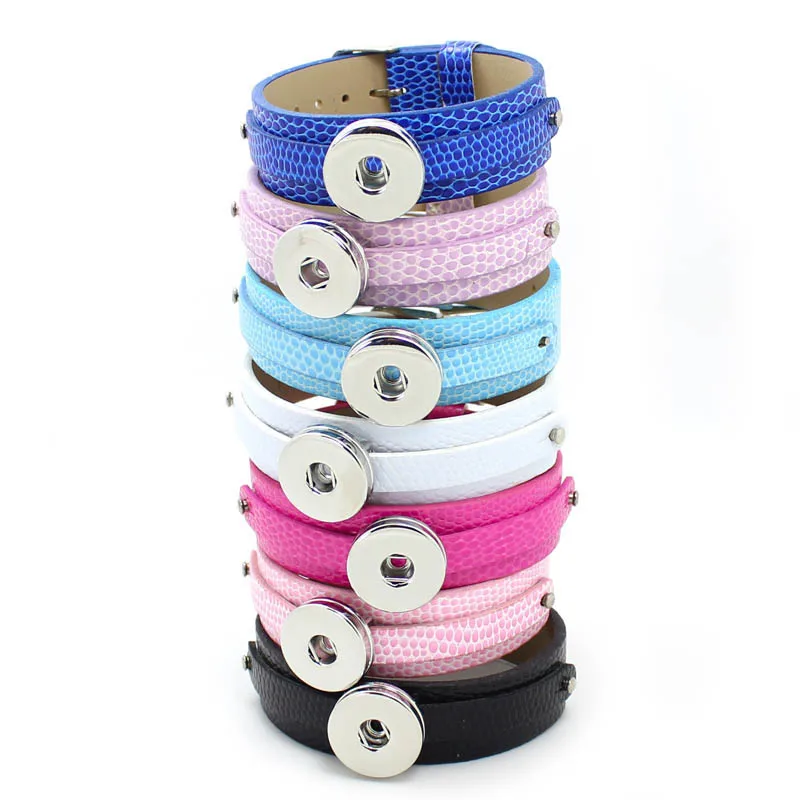 Snap button bracelet LSNB17