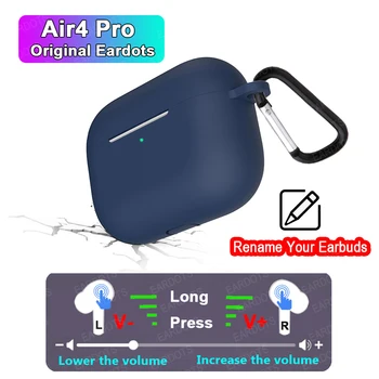 

Air4 Pro Tws Wireless Earphone Volume Control Bluetooth Earphones Earbuds H1 Chip Pk i90000 max i900000 Pro i300000 Air3 Airs