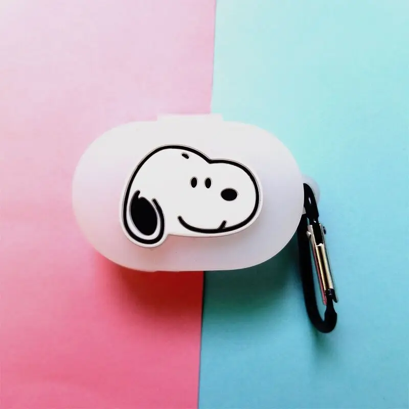 Мультяшный чехол для наушников с крючком для Xiaomi Redmi AirDots, новинка, чехол, беспроводной Bluetooth чехол для наушников, мягкий чехол из ТПУ - Цвет: 15